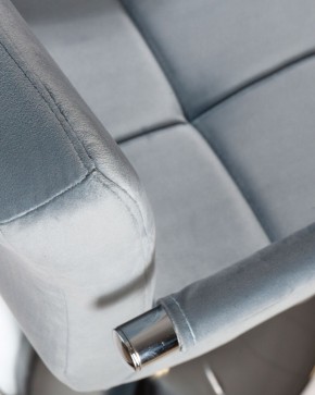 Стул барный DOBRIN KRUGER ARM, пудрово-голубой велюр (MJ9-74) в Копейске - kopejsk.ok-mebel.com | фото 7