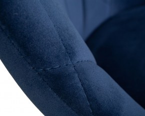 Стул барный DOBRIN LOGAN BLACK, синий велюр (MJ9-117) в Копейске - kopejsk.ok-mebel.com | фото 10