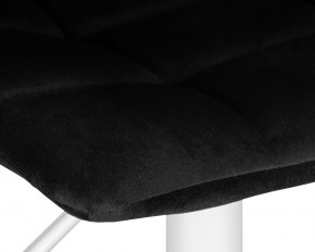 Стул барный DOBRIN TAILOR WHITE, черный велюр (MJ9-101) в Копейске - kopejsk.ok-mebel.com | фото 7