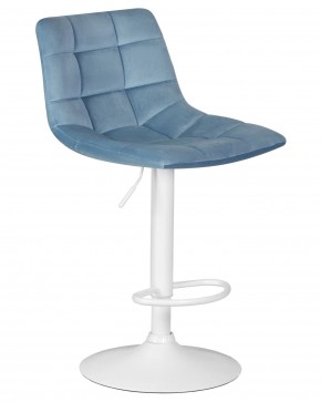 Стул барный DOBRIN TAILOR WHITE, пудрово-голубой велюр (MJ9-74) в Копейске - kopejsk.ok-mebel.com | фото 2