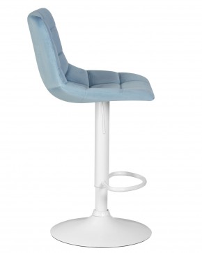 Стул барный DOBRIN TAILOR WHITE, пудрово-голубой велюр (MJ9-74) в Копейске - kopejsk.ok-mebel.com | фото 3