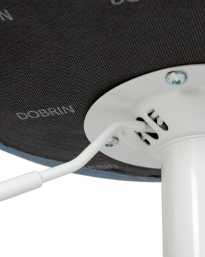 Стул барный DOBRIN TAILOR WHITE, пудрово-голубой велюр (MJ9-74) в Копейске - kopejsk.ok-mebel.com | фото 7