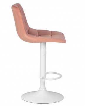 Стул барный DOBRIN TAILOR WHITE, пудрово-розовый велюр (MJ9-32) в Копейске - kopejsk.ok-mebel.com | фото 3
