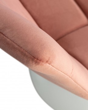 Стул барный DOBRIN TAILOR WHITE, пудрово-розовый велюр (MJ9-32) в Копейске - kopejsk.ok-mebel.com | фото 7