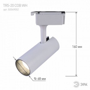 Светильник на штанге Эра  TR5-20 COB WH в Копейске - kopejsk.ok-mebel.com | фото 5