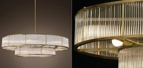 Светильник на штанге Imperiumloft RH Marais Round Chandelier 40,2668 в Копейске - kopejsk.ok-mebel.com | фото 2