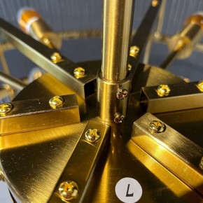 Светильник на штанге Imperiumloft RH Marais Round Chandelier 40,2668 в Копейске - kopejsk.ok-mebel.com | фото 5