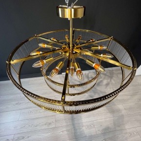 Светильник на штанге Imperiumloft RH Marais Round Chandelier 40,2668 в Копейске - kopejsk.ok-mebel.com | фото 8