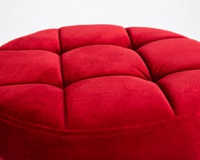 Табурет барный DOBRIN BRUNO BLACK, бордо велюр (MJ9-43) в Копейске - kopejsk.ok-mebel.com | фото 2
