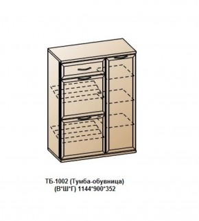 ТБ-1002 (Тумба-обувница) в Копейске - kopejsk.ok-mebel.com | фото