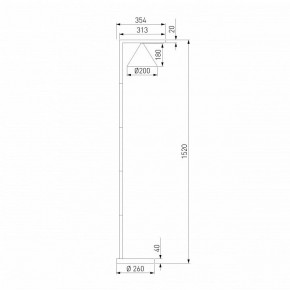 Торшер Elektrostandard Bevel a068473 в Копейске - kopejsk.ok-mebel.com | фото 2