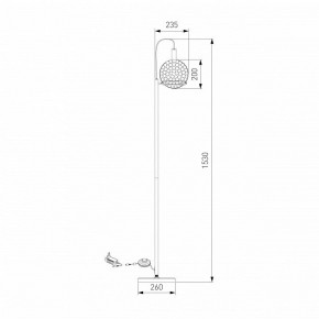 Торшер Eurosvet Gemini 80492/1 черный в Копейске - kopejsk.ok-mebel.com | фото 4