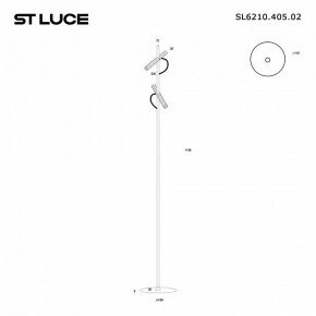 Торшер ST-Luce LILT SL6210.405.02 в Копейске - kopejsk.ok-mebel.com | фото 2