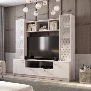 Центральная секция Зарина ЦС-01 (ясень белый) в Копейске - kopejsk.ok-mebel.com | фото