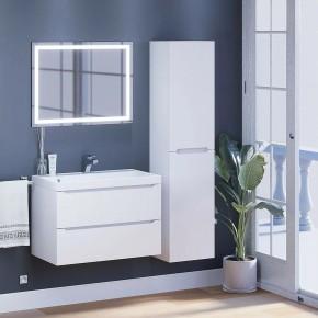 Тумба под раковину Uperwood Tanos 80 см, подвесная, белая матовая в Копейске - kopejsk.ok-mebel.com | фото 11