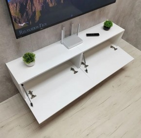 Тумба подвесная под ТВ LINES MTV1-MA 750 Белый глянец (Белый-M 10.1.1) в Копейске - kopejsk.ok-mebel.com | фото 11