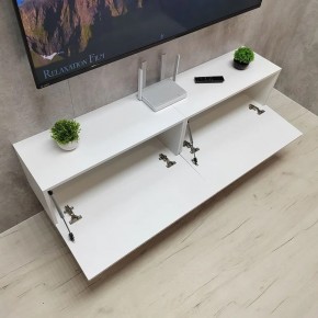 Тумба подвесная под ТВ LINES MTV1-MA 750 Белый матовый (Белый-M 10.1.2) в Копейске - kopejsk.ok-mebel.com | фото 10