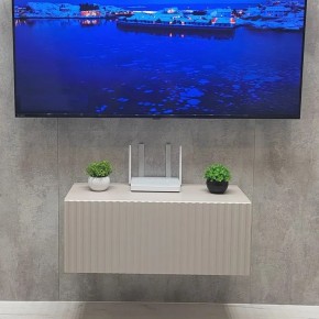 Тумба подвесная под ТВ LINES MTV1-MA 750 Бежевый (Леда-М 10.1.5) в Копейске - kopejsk.ok-mebel.com | фото 5