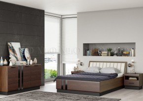 МАГНОЛИЯ Тумбы (комплект 2 шт) Дерево/орех в Копейске - kopejsk.ok-mebel.com | фото 3