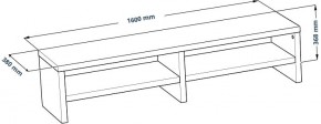 ТВ-тумба Энкель ТВ16, тамбурат, цвет белый в Копейске - kopejsk.ok-mebel.com | фото 3