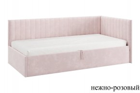 ТВИКС Кровать (тахта) с ПМ 900 (нежно-розовый) в Копейске - kopejsk.ok-mebel.com | фото