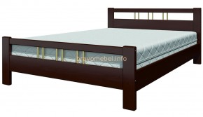 ВЕРОНИКА-3 Кровать из массива 1400 в Копейске - kopejsk.ok-mebel.com | фото 3