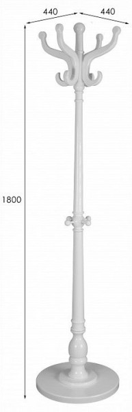 Вешалка-стойка В 1Н в Копейске - kopejsk.ok-mebel.com | фото 7