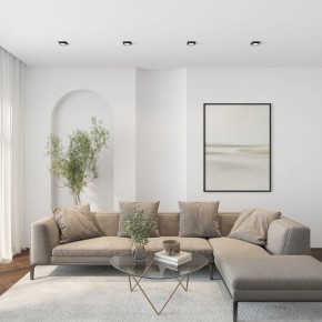 Встраиваемый светильник Denkirs FLAT DK2091-BK в Копейске - kopejsk.ok-mebel.com | фото 5