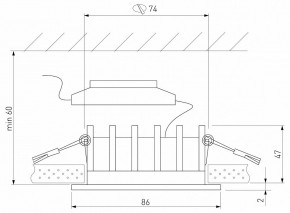 Встраиваемый светильник Elektrostandard Combi a069004 в Копейске - kopejsk.ok-mebel.com | фото 5