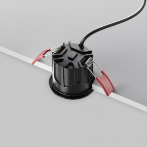 Встраиваемый светильник Maytoni Alfa LED DL043-01-10W2.7K-RD-B в Копейске - kopejsk.ok-mebel.com | фото 9