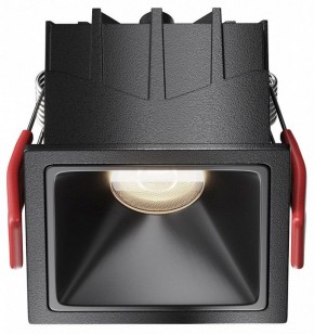Встраиваемый светильник Maytoni Alfa LED DL043-01-10W4K-SQ-B-1 в Копейске - kopejsk.ok-mebel.com | фото