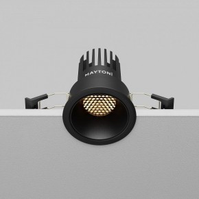 Встраиваемый светильник Maytoni Dip DL115-10W-2.7K-B в Копейске - kopejsk.ok-mebel.com | фото 7