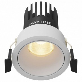 Встраиваемый светильник Maytoni Dip DL115-10W-2.7K-W в Копейске - kopejsk.ok-mebel.com | фото 2