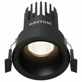 Встраиваемый светильник Maytoni Dip DL115-10W-4K-B в Копейске - kopejsk.ok-mebel.com | фото
