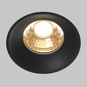 Встраиваемый светильник Maytoni Round DL058-12W2.7K-TRS-B в Копейске - kopejsk.ok-mebel.com | фото 2