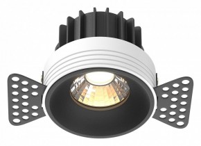 Встраиваемый светильник Maytoni Round DL058-12W3K-TRS-B в Копейске - kopejsk.ok-mebel.com | фото