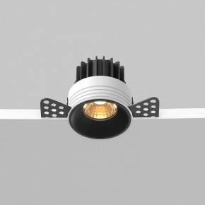Встраиваемый светильник Maytoni Round DL058-7W2.7K-TRS-B в Копейске - kopejsk.ok-mebel.com | фото 4