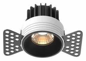 Встраиваемый светильник Maytoni Round DL058-7W3K-TRS-B в Копейске - kopejsk.ok-mebel.com | фото 2