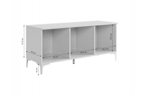 ЗЕФИР Гостиная К1 (белое дерево/белый муар) в Копейске - kopejsk.ok-mebel.com | фото 4