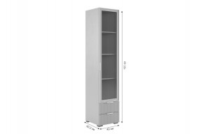 ЗЕФИР Гостиная К1 (белое дерево/белый муар) в Копейске - kopejsk.ok-mebel.com | фото 5