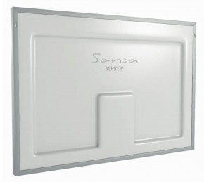 Зеркало Dream 120 alum с подсветкой Sansa (SD1025Z) в Копейске - kopejsk.ok-mebel.com | фото 2