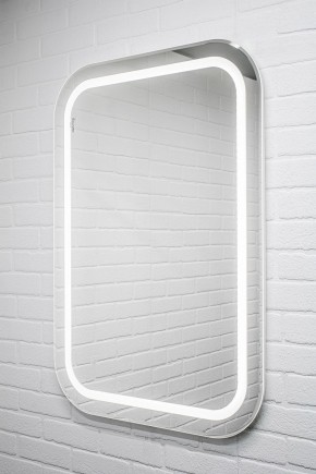 Зеркало Elis 100 white с подсветкой Sansa (SEe1045Z) в Копейске - kopejsk.ok-mebel.com | фото 3