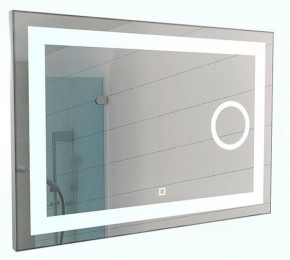Зеркало Even 100 alum (линза) с подсветкой Sansa (SEL1028Z) в Копейске - kopejsk.ok-mebel.com | фото