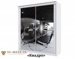 Зеркало «Квадро» (на одну створку) для Шкафа-купе №19 Серия 3 (1700) в Копейске - kopejsk.ok-mebel.com | фото