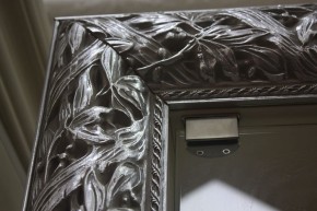 Зеркало Тиффани Premium слоновая кость/серебро (Ф/01(П) в Копейске - kopejsk.ok-mebel.com | фото 4