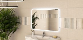 Зеркало Токио 1000х700 с подсветкой Домино (GL7030Z) в Копейске - kopejsk.ok-mebel.com | фото 7